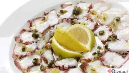 Come fare il carpaccio di polpo