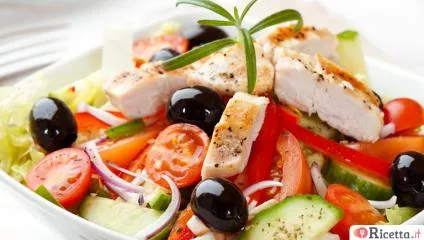 Insalata di pollo in 3 versioni
