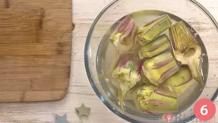 Pulire i carciofi - Passo 6