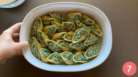 Conchiglioni ricotta e spinaci - p7