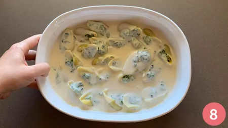 Conchiglioni ricotta e spinaci - p8