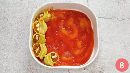 Conchiglioni ripieni - P 8