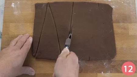 Cornetti al cioccolato - Passaggio 12