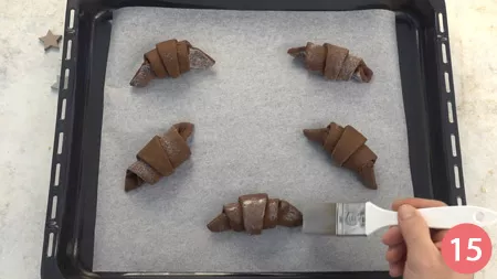 Cornetti al cioccolato - Passaggio 15