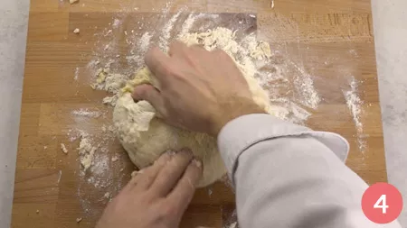 Cornetti salati di pasta brioche - Passaggio 4