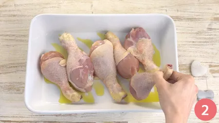 Cosce di pollo al forno - Passaggio 2
