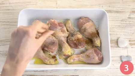 Cosce di pollo al forno - Passaggio 3