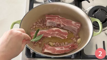 Costine con le verze - p2