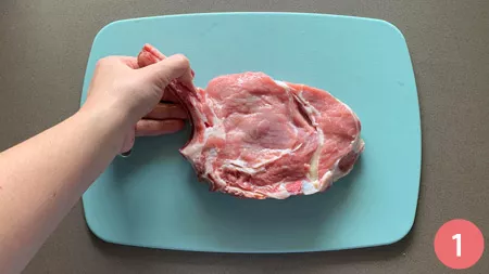 Cotoletta alla milanese - Passaggio 1