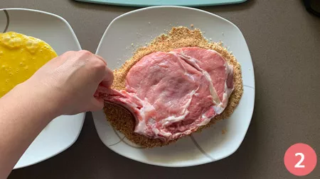 Cotoletta alla milanese - Passaggio 2