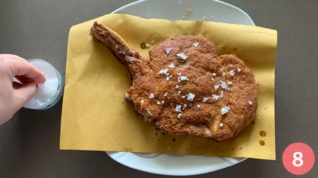 Cotoletta alla milanese - Passaggio 8