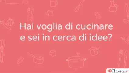 Crea il tuo Ricettario