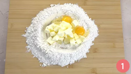 Cream Tart salata - Passaggio 1