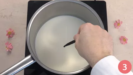 Crema diplomatica al cioccolato - Passaggio 3