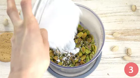 Crema dolce al pistacchio - Passaggio 3
