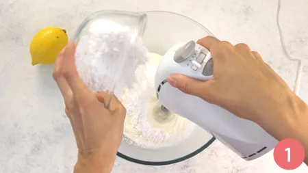 Crema fredda al limone - Passaggio 1
