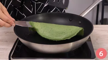 Crepes verdi agli spinaci - P6