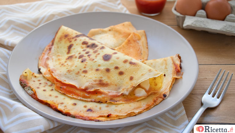 Crêpes alla pizzaiola