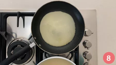 Crepes con asparagi e salsiccia - p8