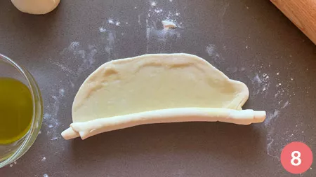 Crescia sfogliata - Passaggio 8