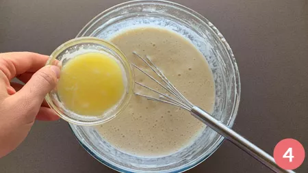 Crespelle ai funghi - Passaggio 4