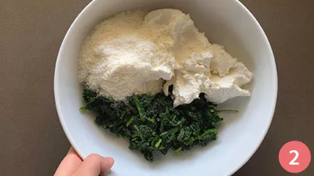 Crespelle ricotta e spinaci - p2