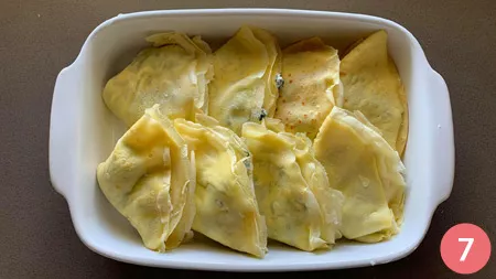 Crespelle ricotta e spinaci - p7