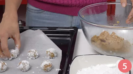 Crinkle cookies alle nocciole - P5