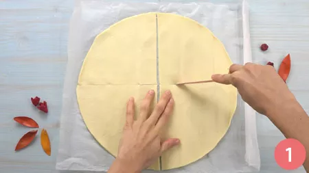 Croissant alla pizza - Passo 1