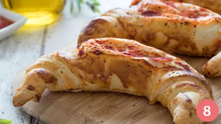 Croissant alla pizza - Passo 8
