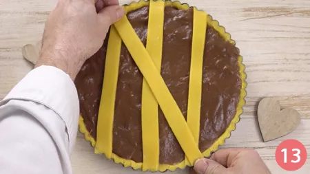 Crostata al cioccolato - Passaggio 13