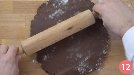 Crostata al cioccolato e noci - Passo 12