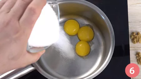 Crostata al cioccolato e noci - Passo 6