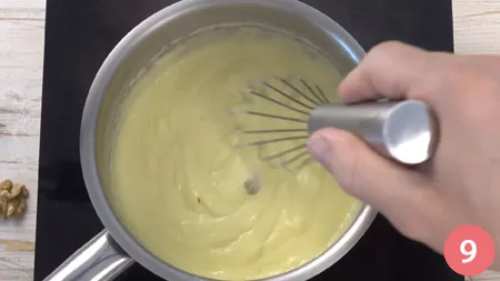 Crostata al cioccolato e noci - Passo 9