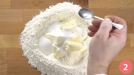 Crostata al limone - Passo 2