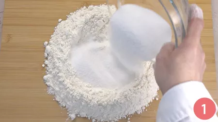 Crostata arrotolata - Passaggio 1