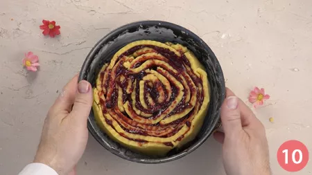 Crostata arrotolata - Passaggio 10