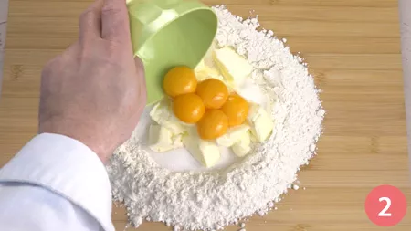 Crostata arrotolata - Passaggio 2