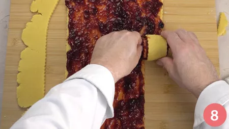 Crostata arrotolata - Passaggio 8