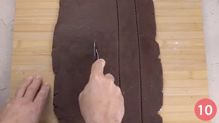 Crostata arrotolata al cacao - Passaggio 10