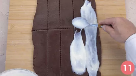 Crostata arrotolata al cacao - Passaggio 11