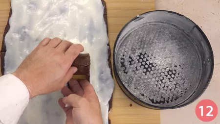 Crostata arrotolata al cacao - Passaggio 12