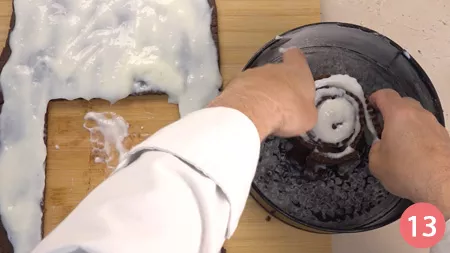 Crostata arrotolata al cacao - Passaggio 13