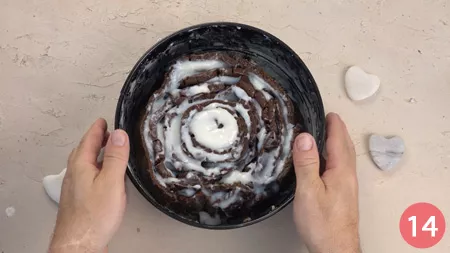 Crostata arrotolata al cacao - Passaggio 14