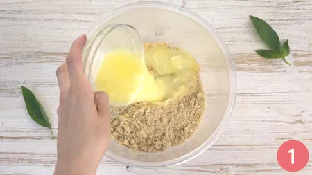 Crostata caprese senza cottura - Passaggio 1