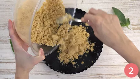 Crostata caprese senza cottura - Passaggio 2