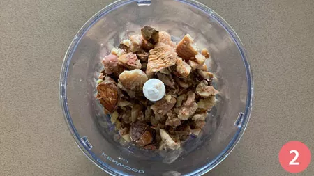 Crostata di castagne e cioccolato - Passaggio 2