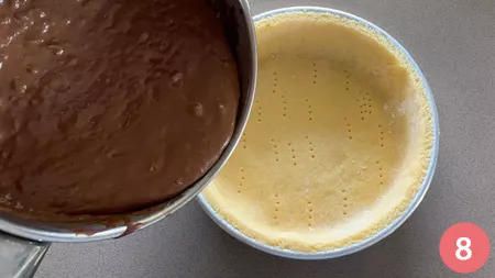 Crostata di castagne e cioccolato - Passaggio 8