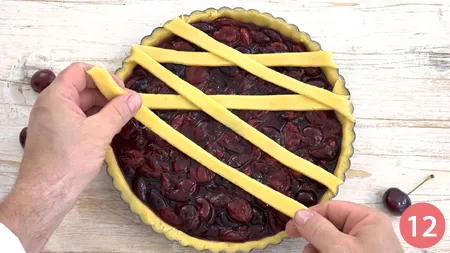 Crostata di ciliegie - Passaggio 12