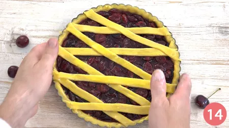 Crostata di ciliegie - Passaggio 14